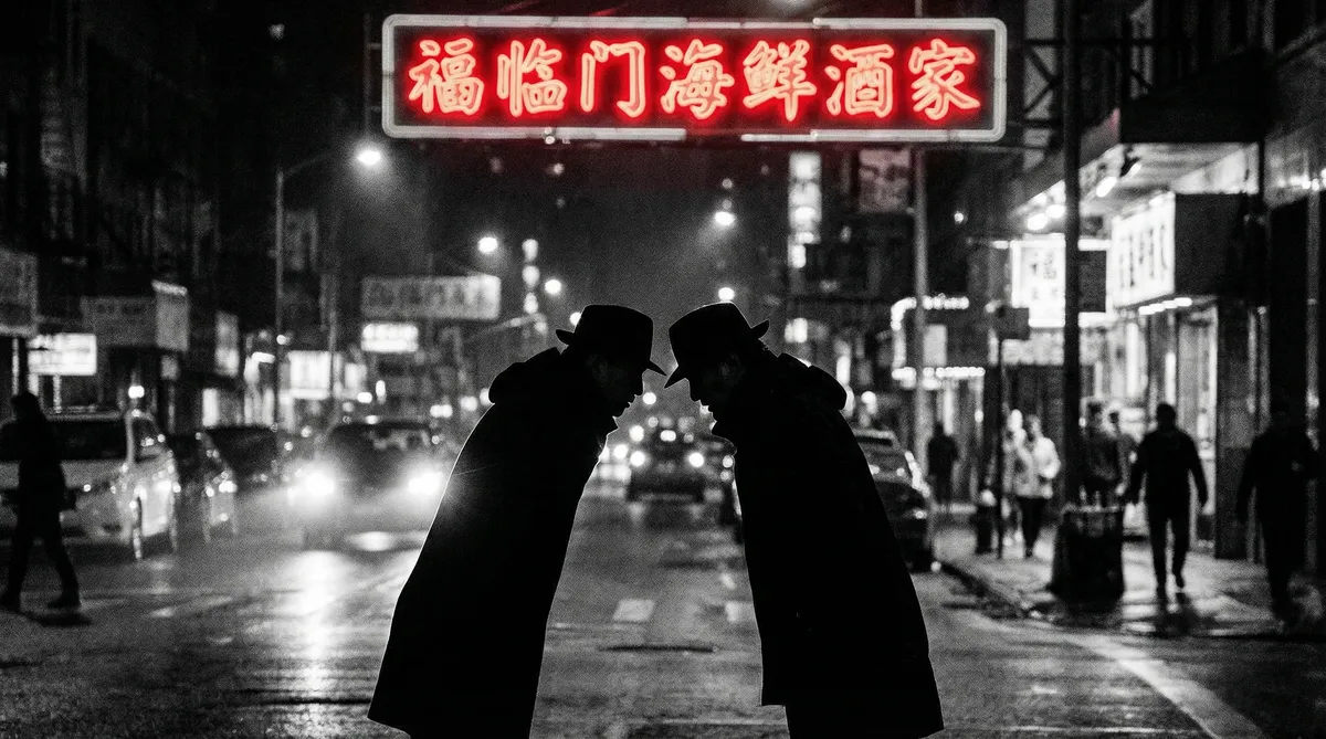 番本号 头版头条：深夜密会现场
